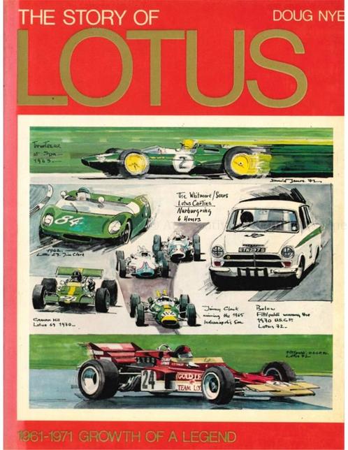 THE STORY OF LOTUS, 1961-1971 GROWTH OF A LEGEND, Livres, Autos | Livres