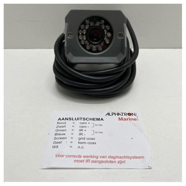Bieden: Alphatron AlphaCam mini PU IR 16.0 mm marine proof, Watersport en Boten, Navigatiemiddelen en Scheepselektronica, Ophalen of Verzenden