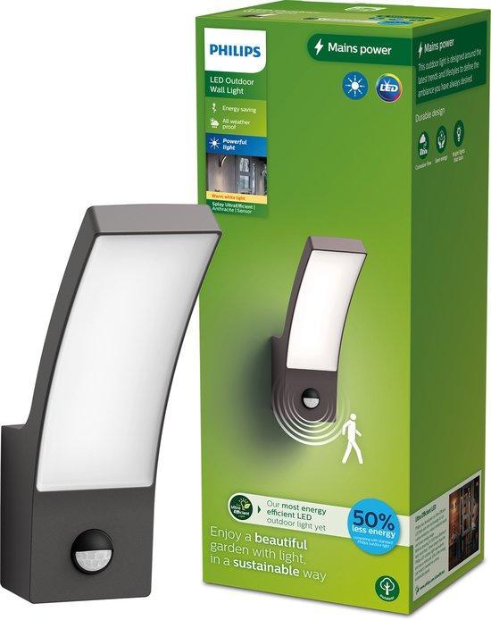 2dekans | Philips Splay wandlamp - Ultra Efficiënt -, Tuin en Terras, Buitenverlichting, Ophalen of Verzenden