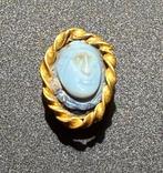 Oud-Romeins Agate Prachtige cameo met een fijn