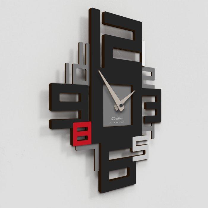 Wandklok - Giallobus - Modern Hout - 2025 - Premium Axia -, Antiek en Kunst, Kunst | Designobjecten