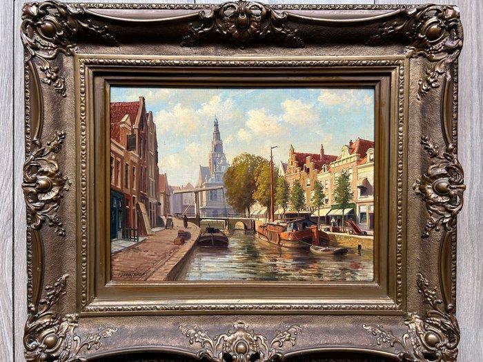 P. J. A. Wagenans (1879 - 1955) - Stadsgezicht, Antiek en Kunst, Kunst | Schilderijen | Klassiek