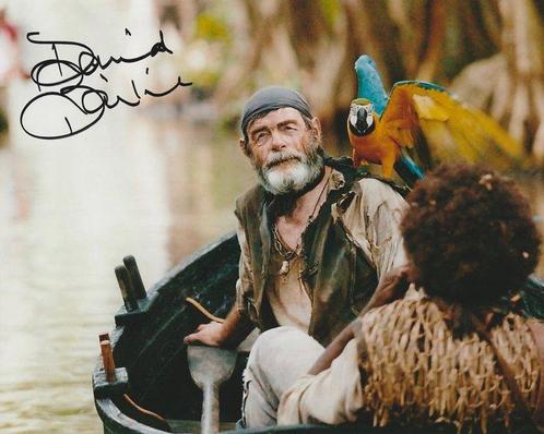 Pirates of the Caribbean - Signed by David Bailie (Cotton), Verzamelen, Film en Tv