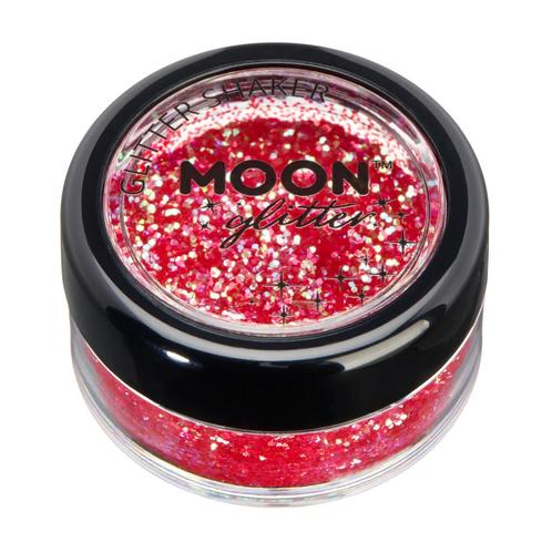 Moon Glitter Iridescent Glitter Shakers Cherry 5g, Hobby en Vrije tijd, Feestartikelen, Nieuw, Verzenden