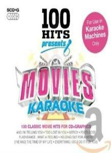 100 Hits Presents: Movies Karaoke CD  654378707223, CD & DVD, CD | Autres CD, Envoi