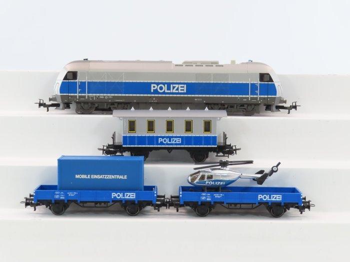 Märklin H0 - 29131 - Treinset (1) - 4-Delige set met politie, Hobby en Vrije tijd, Modeltreinen | H0