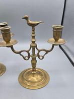 Kaarsenhouder (2) - Brons, Antiek en Kunst