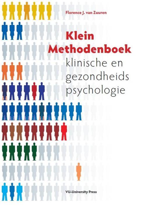 Klein methodenboek klinische en gezondheidspsychologie, Boeken, Psychologie, Zo goed als nieuw, Verzenden