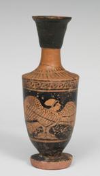 Oud-Grieks Zeer zeldzame keramische zolder Lekythos met