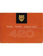 1967 JAGUAR 420 BROCHURE ENGELS, Nieuw
