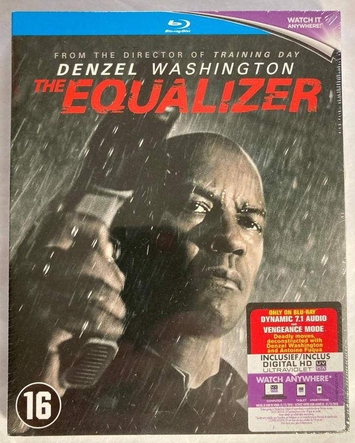 THE EQUALIZER (WITH SLIPCOVER) (IN SEAL) (BLURAY), Cd's en Dvd's, Blu-ray, Gebruikt