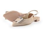 Linea Zeta Slingbacks in maat 37 Beige | 5% extra korting, Kleding | Dames, Verzenden, Beige, Linea Zeta, Gedragen