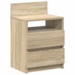 Nachttafel 2 Lades | Retour Deal | Sonoma Eik -35%, Huis en Inrichting, Slaapkamer | Nachtkastjes, Minder dan 45 cm, Verzenden