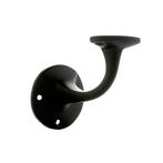 Trapleuning houder zwart vlak - opschroevend - De Oude De..., Ophalen of Verzenden, Nieuw, Koper of Messing, Overige typen