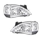 PHARES POUR OPEL CORSA C 00-06 FOND CHROMÉ, Autos : Pièces & Accessoires, Éclairage, Verzenden