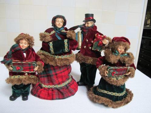 Chanteurs de chant de Noël Groupe de chant Charles Dickens, Antiquités & Art, Curiosités & Brocante