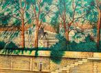 Jean Carzou (1907-2000) - La square Notre-Dame, Paris -