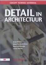 Detail in Architectuur 9789012582490, Boeken, Arno Pronk, Maurice Dominicus, Zo goed als nieuw, Verzenden