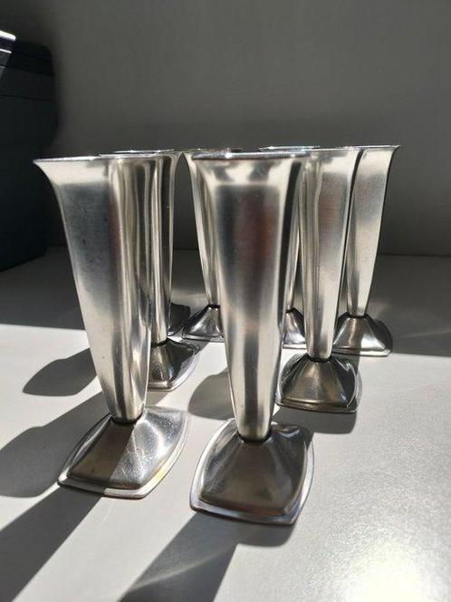 Alessi - Carlo Alessi - Kom (8) - roestvrij staal -, Antiek en Kunst, Antiek | Meubels | Stoelen en Sofa's
