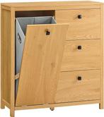 2dekans | SoBuy BZR97-SN Waskast - Houtcomposiet met 3 Laden, Huis en Inrichting, Ophalen of Verzenden, Nieuw