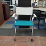 Sedus Flip Flap - klapstoel groen, verrijdbaar., Maison & Meubles, Chaises