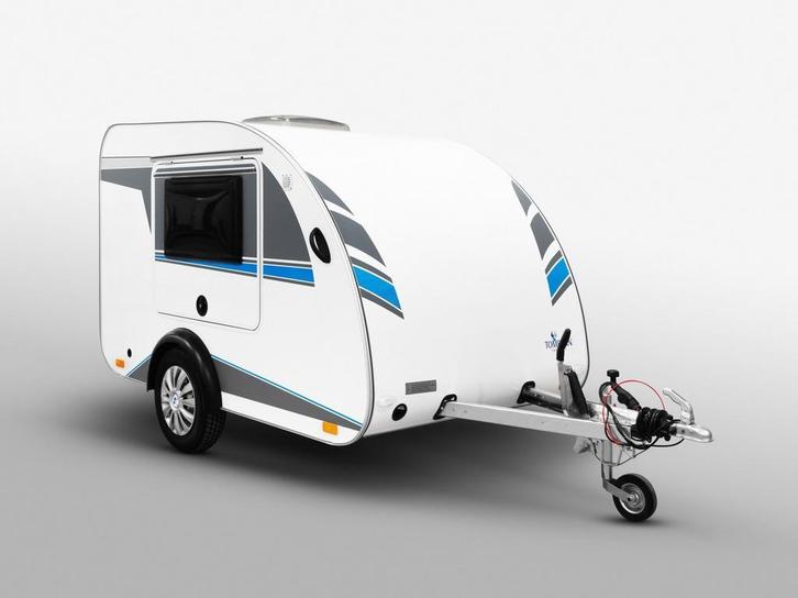 Mini Caravane teardrop moins de 750 kg, Caravans en Kamperen, Caravans, Ophalen