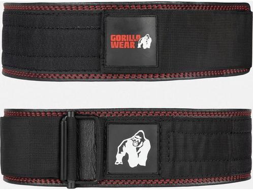 Gorilla Wear Halterriem - 4 Inch Premium Leather Lifting, Huis en Inrichting, Woonaccessoires | Overige, Nieuw, Verzenden