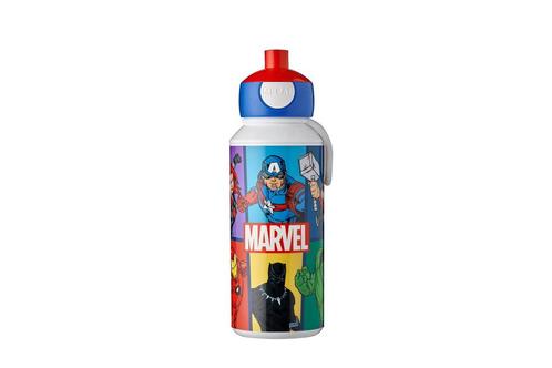 Mepal Drinkfles Pop-Up Campus 400ml Avengers, Hobby en Vrije tijd, Feestartikelen, Nieuw, Verzenden