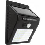 Wandlamp met sensor - Met zonnepaneel - IP44 - 6500k Koud w, Huis en Inrichting, Lampen | Overige, Nieuw, Verzenden
