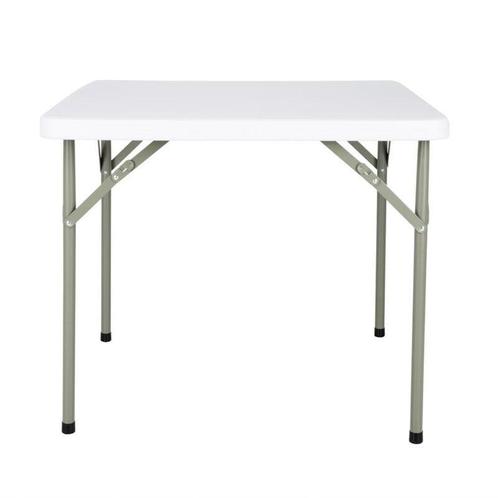 Inklapbare Buffettafel | Kunststof/Staal | Wit Blad | Grijs, Zakelijke goederen, Horeca | Keukenapparatuur, Nieuw in verpakking