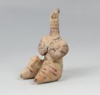 Chalcolithique, Tell Halaf Poterie idole figurine de