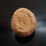 Oud-Romeins Terracotta Tessera - 18.8 mm (Zonder, Verzamelen