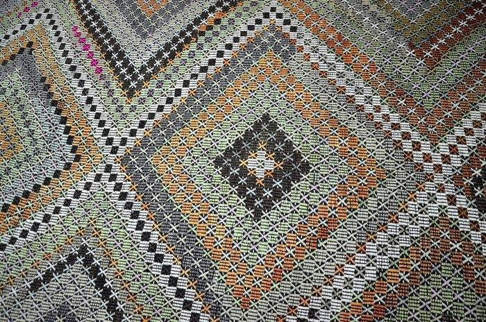 Pastel handgeweven vloerkleed - Vloerkleed - 340 cm - 214 cm, Huis en Inrichting, Stoffering | Tapijten en Vloerkleden