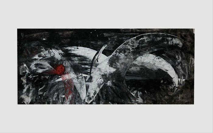 Alberto Stocco - Abstract, Antiek en Kunst, Kunst | Schilderijen | Modern