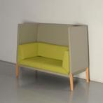 Accord hoge design bank, grasgroen / lichtgroen, 135 x 68 cm, Huis en Inrichting, Zetels | Zetels, Ophalen of Verzenden, Gebruikt