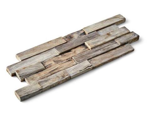 Veiling - 8x Doos Wandpanelen teakhout 0.5 m², Doe-het-zelf en Bouw, Platen en Panelen