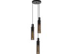 Lucide ORLANDO - Hanglamp - Ø 32 cm - 3xE27 - Fumé, Huis en Inrichting, Verzenden, Zo goed als nieuw