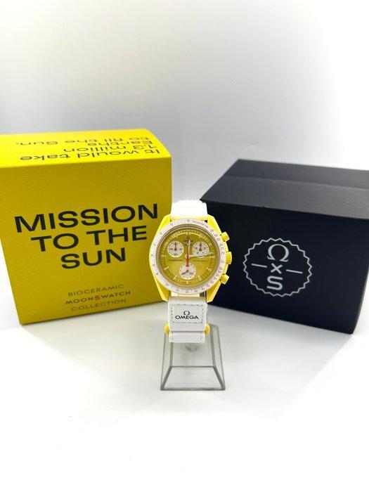 Omega x Swatch - MoonSwatch - Mission to the Sun - Zonder, Handtassen en Accessoires, Horloges | Heren