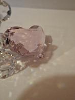 Swarovski - Figurine - Ourson coeur rose - Cristal
