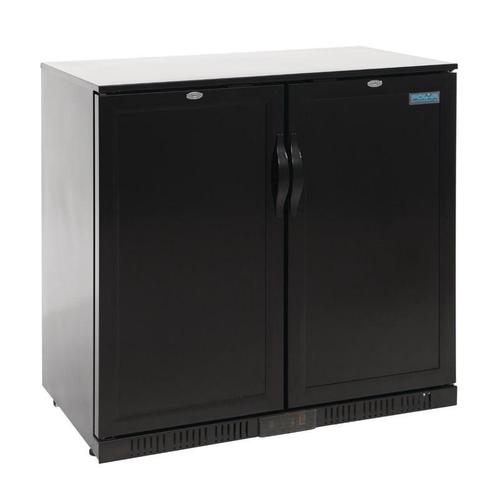 Polar G-serie 2-deurs barkoeling met blinde klapdeuren zwart, Zakelijke goederen, Horeca | Keukenapparatuur, Nieuw in verpakking