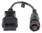 Jaltest Linde 7 Pins OBD - 16 Pins OBD2 Verloopkabel Hef- en, Verzenden, Nieuw