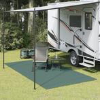 vidaXL Tapis de sol de camping vert 4x2 m, Neuf