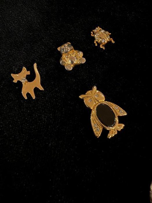 9 verfijnde Europese broche- en sjaalclipcollectie met 835, Antiek en Kunst, Curiosa en Brocante