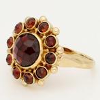 Bague - 14 carats Or rose - grenade