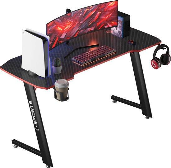 2dekans | Avalo Gaming Bureau - 120x60x75 CM - Game Desk -, Maison & Meubles, Bureaux, Enlèvement ou Envoi