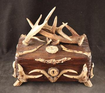 Black Forest juwelen - Cercueil - Bois, Corne