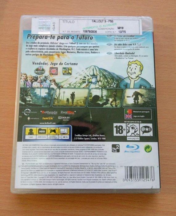 Sony - Playstation 3 (PS3) - Fallout 3 - Videogame - In, Games en Spelcomputers, Spelcomputers | Overige Accessoires