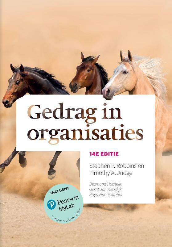 Gedrag in organisaties 9789043037204 Stephen P. Robbins, Boeken, Schoolboeken, Gelezen, Verzenden