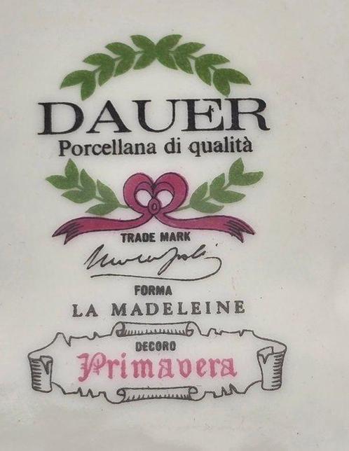 Dauer - Tafelservies voor 12 (27) - De Madeleine - Porselein, Antiek en Kunst, Antiek | Meubels | Tafels