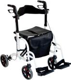 Duo Deluxe: 2 in 1 Rollator én Rolstoel